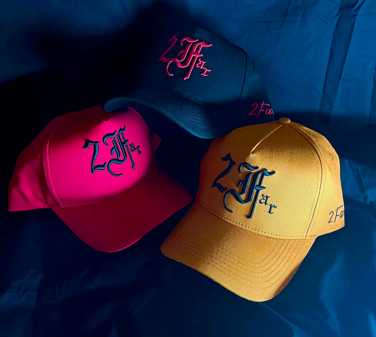 3 Hat Combo - Deep fit cap